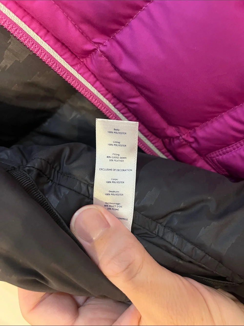 Ivivva Girls' reversible Reflective detail Goose Down Hooded Quilted Vest